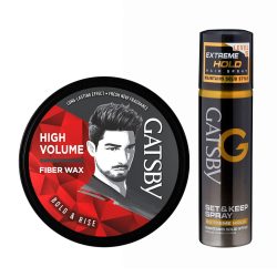 Gatsby Bold Rise Styling Fiber Hair Wax Spray 1