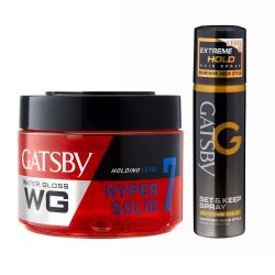 Gatsby Water Gloss With Set Keep Hair Spray 1