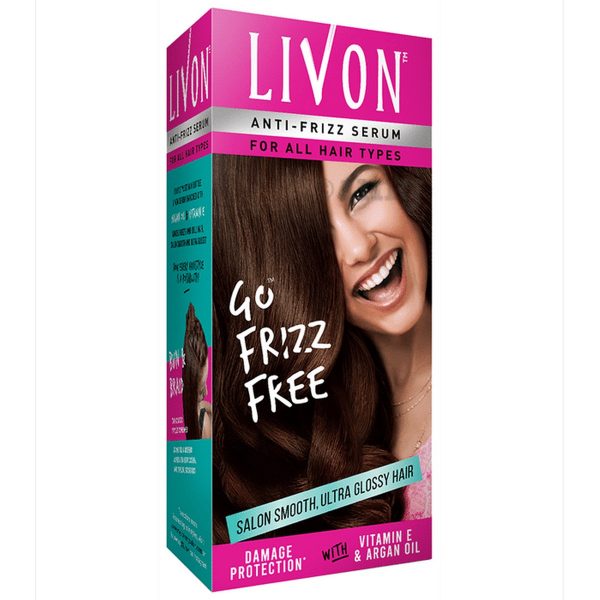 Livon Anti Frizz Serum for All Hair Types 50ml 3 1