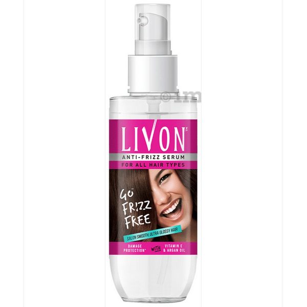 Livon Anti Frizz Serum for All Hair Types 50ml 7 1