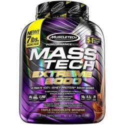 Mass Tech Extreme 2000 Whey Protein 3.18 kg Triple Chocolate Brownie 2