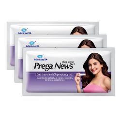 Prega News HCG Pregnancy Test Kit Pack of 3 1
