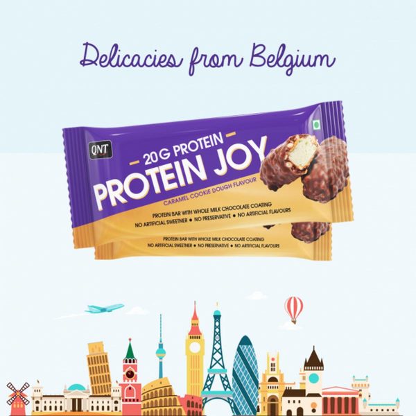 QNT Protein Joy Protein Bar Pack Of 65