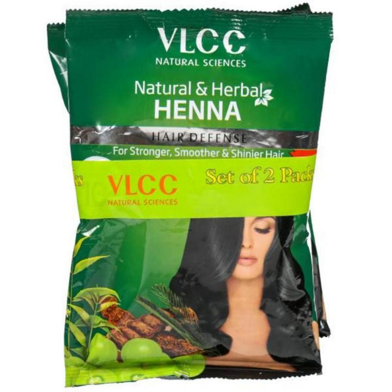 VLCC Hair Defense Natural Herbal Henna 120gm Pack Of 2 1