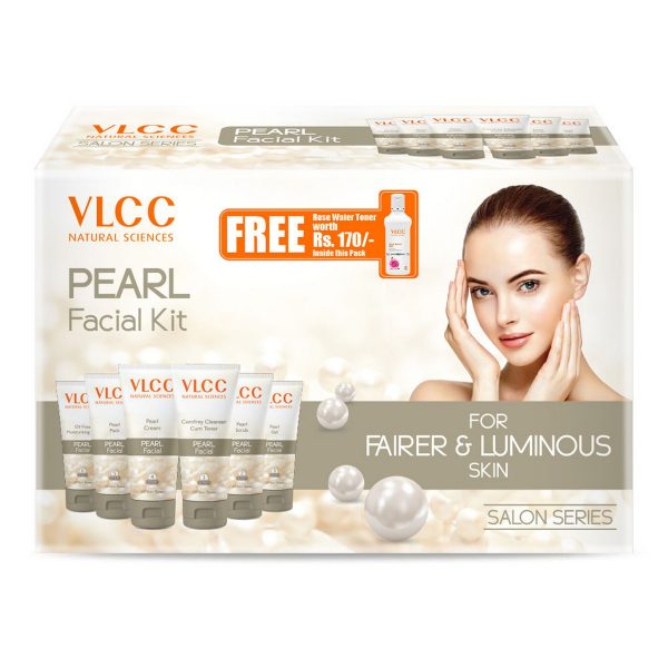 VLCC Pearl Facial Kit FREE Rose Water