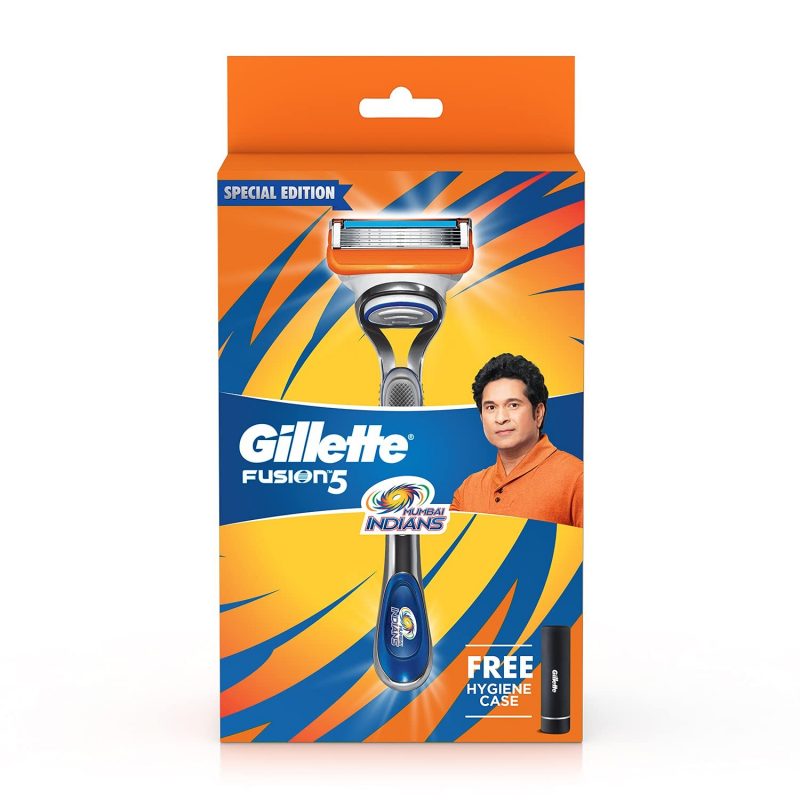 Gillette Mumbai Indians Limited Edition Fusion Razor 2