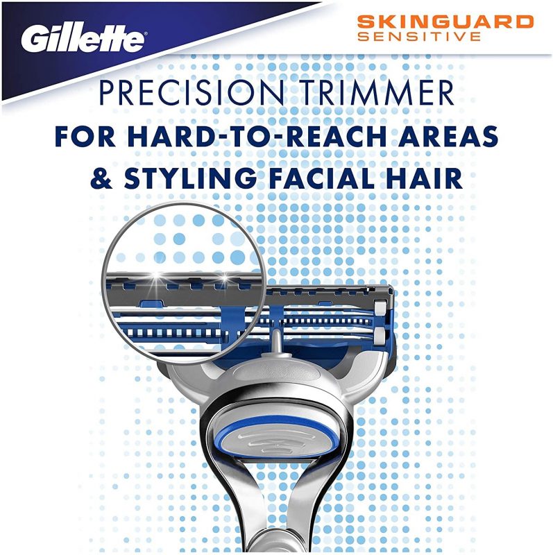 Gillette Skinguard Manual Shaving Razor Blades 2 cartridges 9