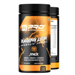PRO Raging Lion Energy Stamina Strength Booster 120 capsules 1