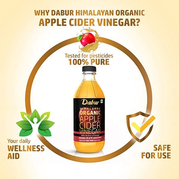 Dabur Himalayan Organic Apple Cider Vinegar 500 ml