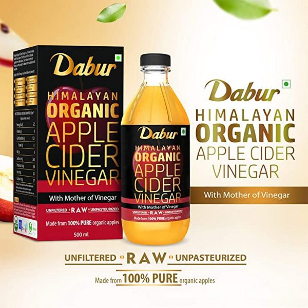 Dabur Himalayan Organic Apple Cider Vinegar 500 ml 3