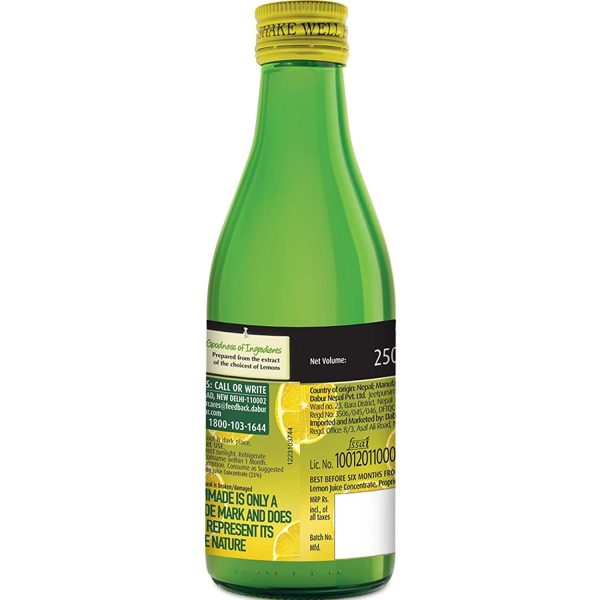 Dabur Homemade Lemoneez250ml 3