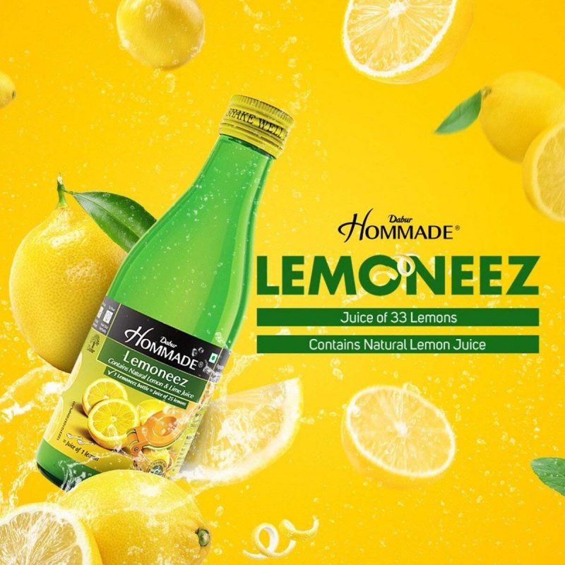 Dabur Homemade Lemoneez250ml 4