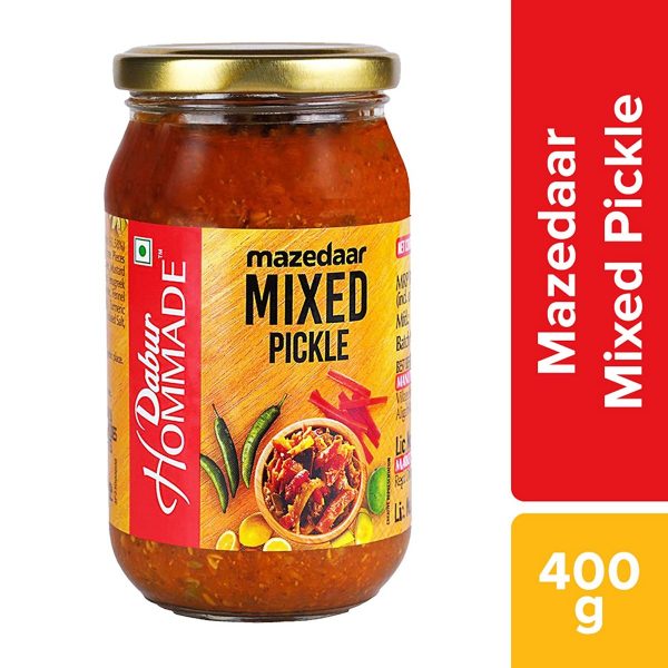 Dabur Hommade Mixed Pickle 400 gm 3