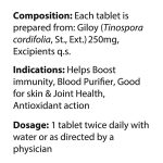 Dabur Pure Herbs Immunity Booster Giloy Tablets 60 + 20 tablets Dabur Pure Herbs Immunity Booster Giloy Tablets 60 20 tablets 2