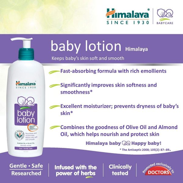 Himalaya Baby Body Lotion For All Skin Types 400 ml 3
