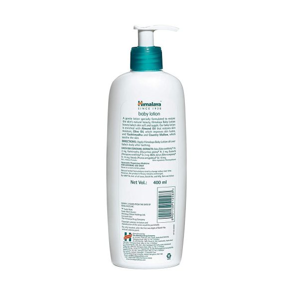 Himalaya Baby Body Lotion For All Skin Types 400 ml 4