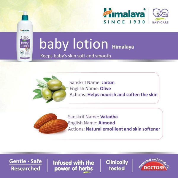 Himalaya Baby Body Lotion For All Skin Types 400 ml 5
