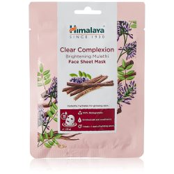 Himalaya Clear Complexion Brightening Mulethi Sheet Mask Pack of 3