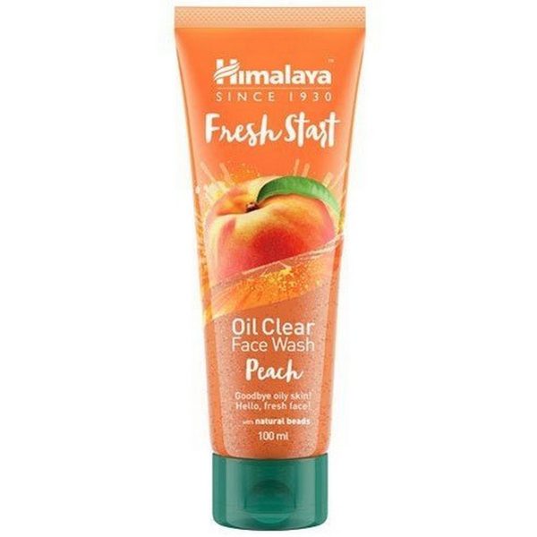 Himalaya Fresh Start Oil Clear Face Wash Peach 100 ml Pack of 2
