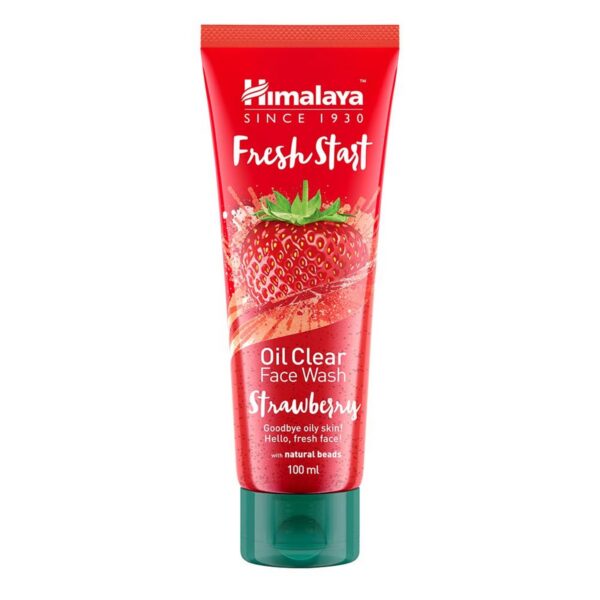 Himalaya Fresh Start Oil Clear Face Wash Strawberry 100 ml 5