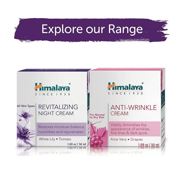 Himalaya Herbals Revitalizing Night Cream 50 grams 6