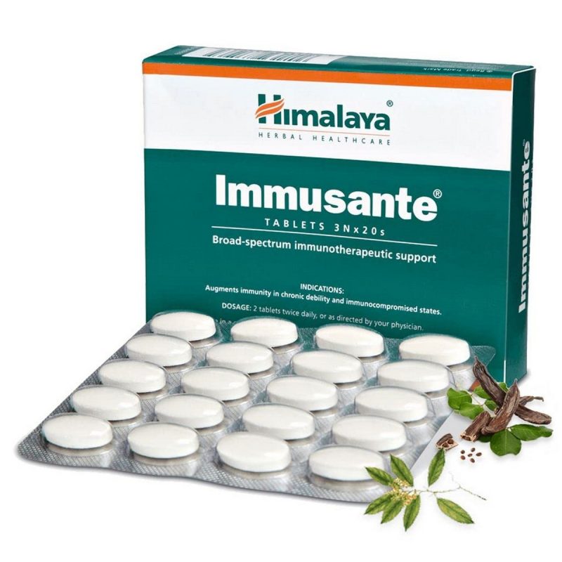 Himalaya Immusante Tablet 20 Tablets Pack of 3 3