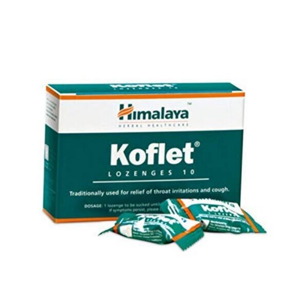 Himalaya Koflet chocolate lozenges 10 pieces