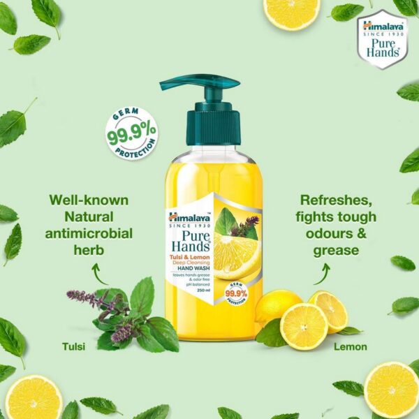 Himalaya Pure Hands Deep Cleansing Tulsi and Lemon Pump 250 ml