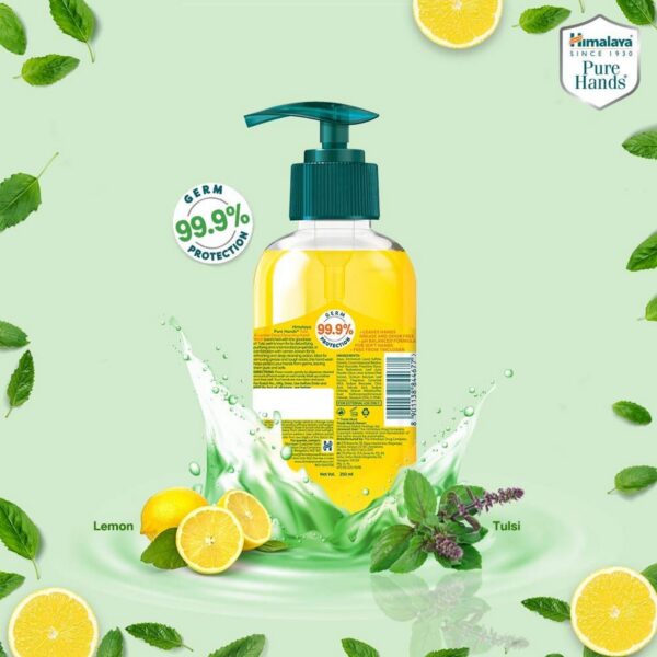 Himalaya Pure Hands Deep Cleansing Tulsi and Lemon Pump 250 ml 2