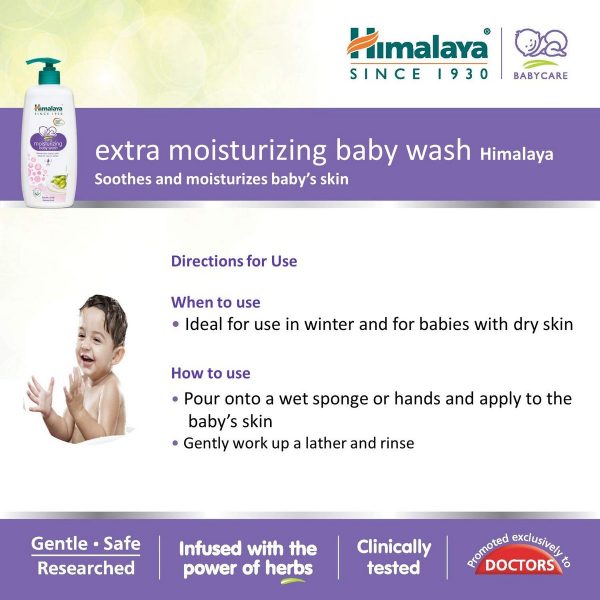 Himalaya gentle baby wash 200 ml