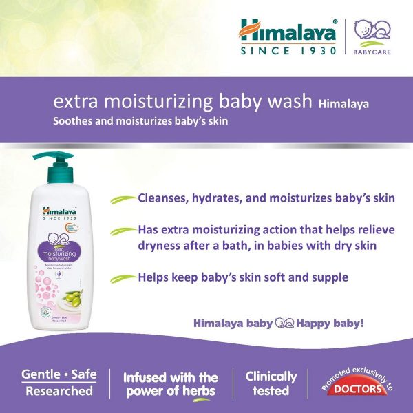 Himalaya gentle baby wash 200 ml 4