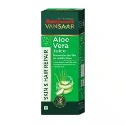 Baidyanath Vansaar Aloe Vera Juice For Glowing Skin Healthy Hair 1 Ltr