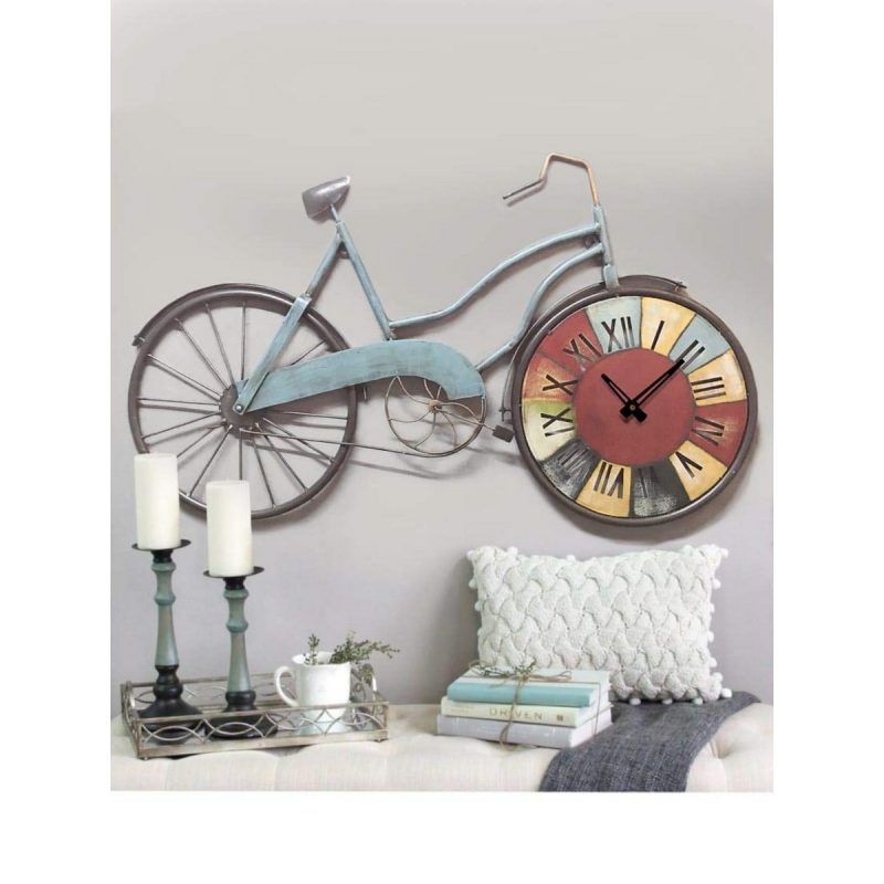 Blue Cycle Decor With Time Wall 007