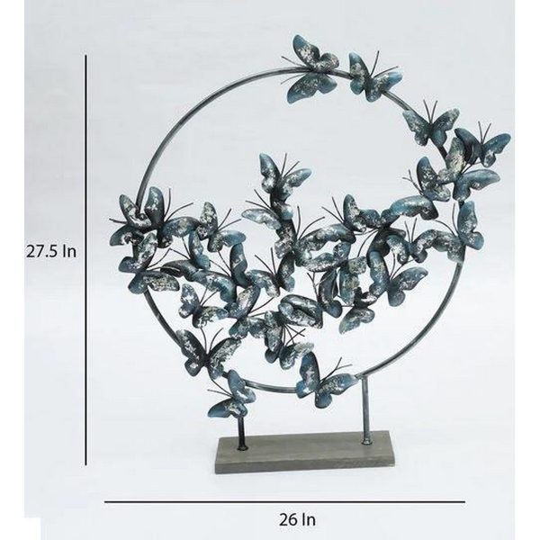 Butterfly Circle Table Decor 002