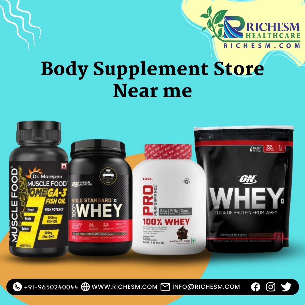 Buy Body Supplements Direct From Your Online Nearby Shop
