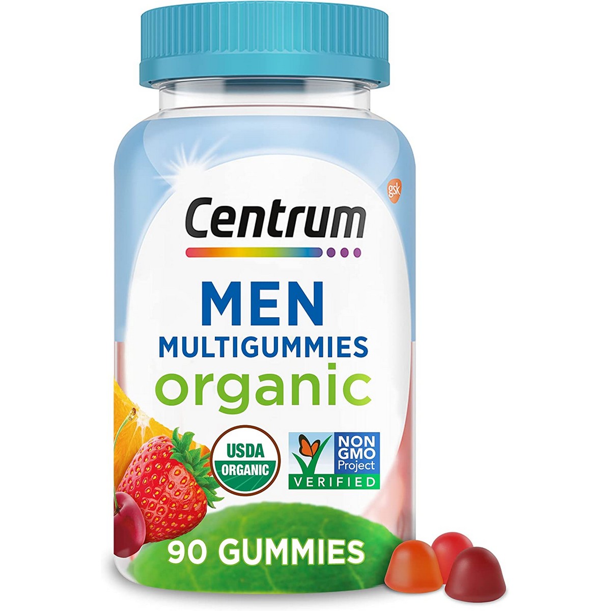 Centrum Mens Organic Multigummies 90 Count