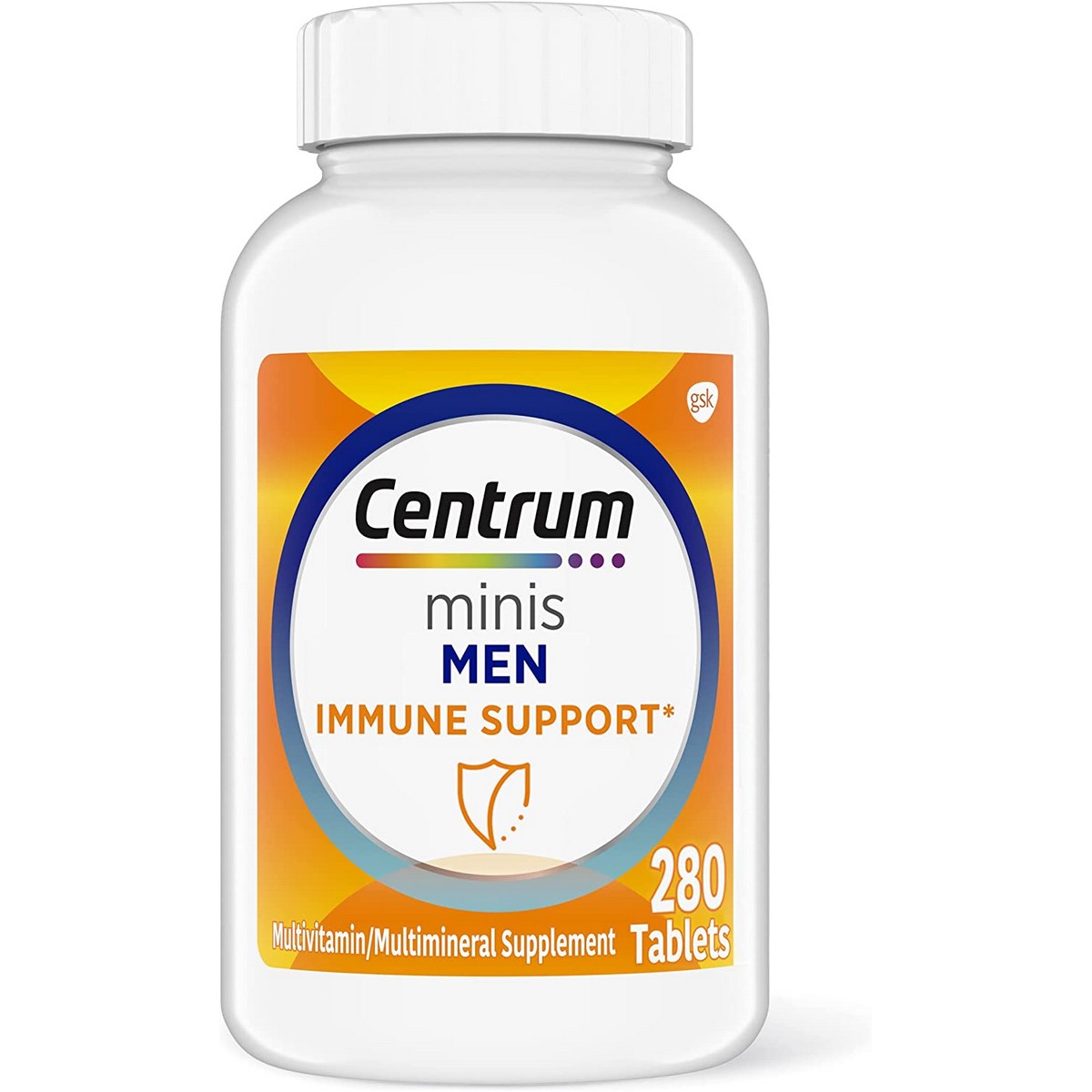 Centrum Minis Mens Daily Multivitamin For Men For Immune Support 280 Tablets
