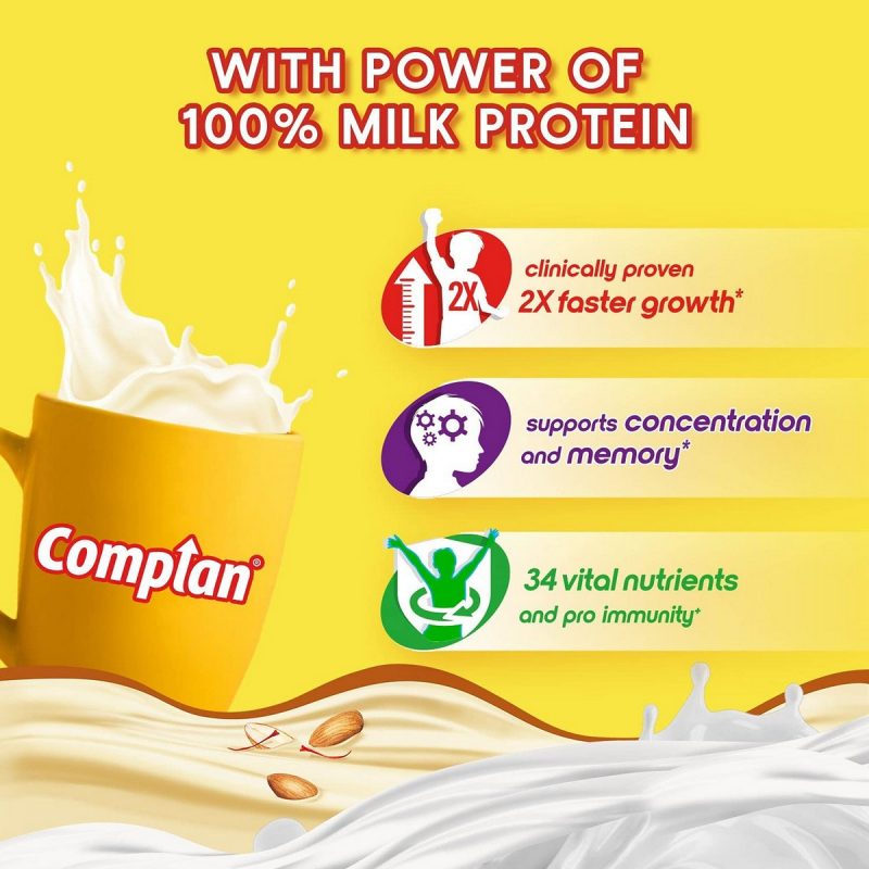 Complan Nutrition and Health Drink Kesar Badam Refill1
