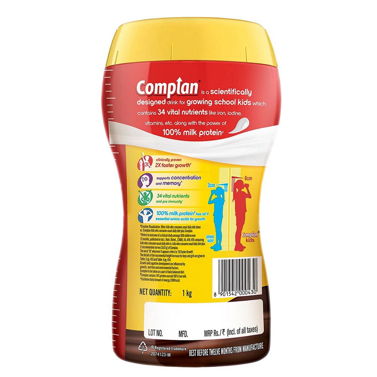 Complan Nutrition and Health Drink Royale Chocolate Jar RichesM