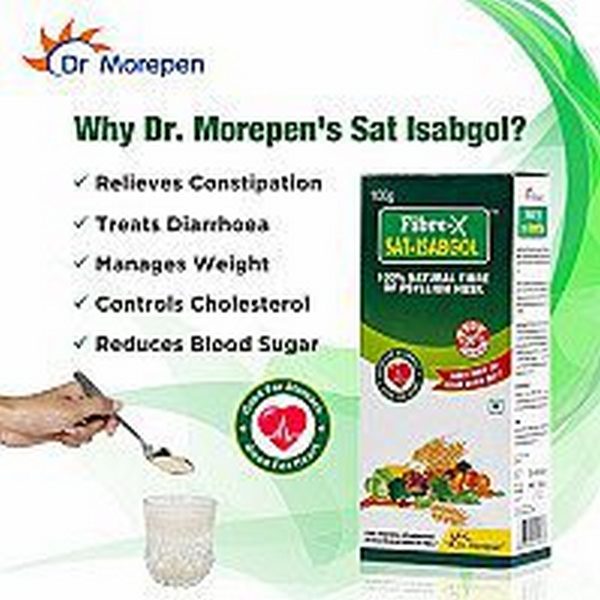 Dr. Morepen Fiber X Isabgol 100 gm1