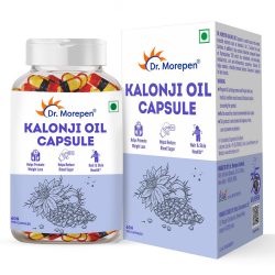 Dr. Morepen Kalonji Oil 60 Capsules Buy 1 Get 1 Free.