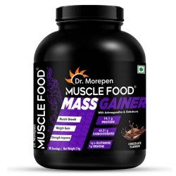 Dr. Morepen Muscle Food Mass Gainer Chocolate Flavour – 3kg