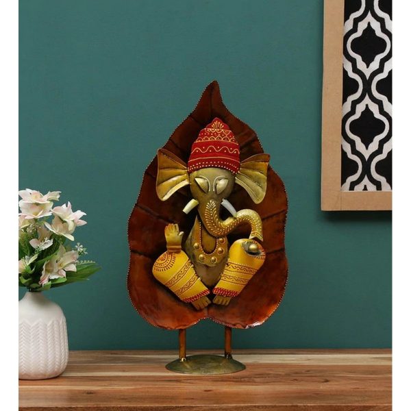 Ganesh Decor Table Pan Leaf