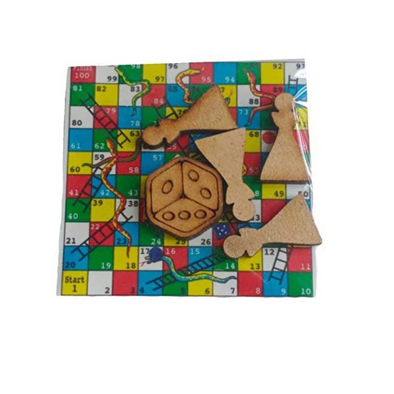 Gopal Laddu Kite and Ludo make up the playing combo set. Saap Sidhi is a lovely dice and kite combination set. 2