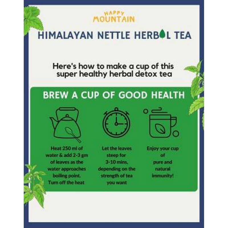 Happy Mountain Himalayan Nettle Herbal Tea 50 g8 1