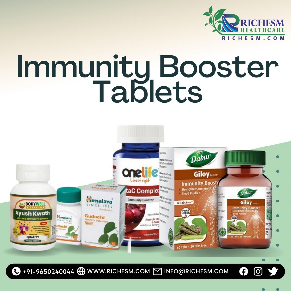Immunity Booster Tablets For Fitness and Energy