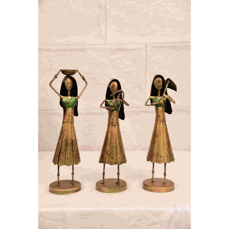 Iron Lady Workers Table Decor Set 2
