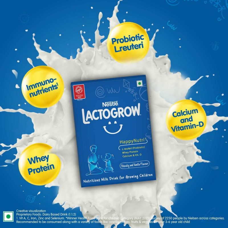 Lactogrow Nutritious Milk Drink for growing kids 400g 3