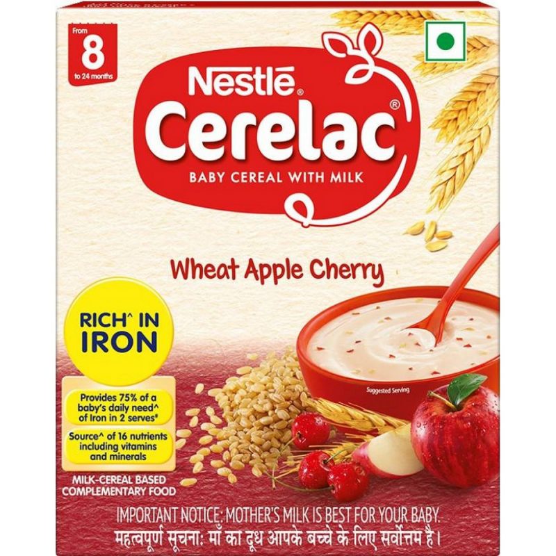 Nestle Cerelac Wheat Apple Cherry Cereal 300 g 1