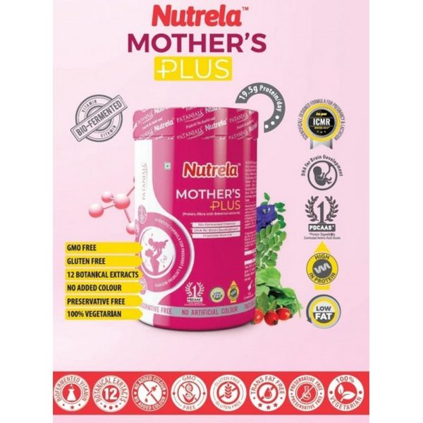Nutrela Mothers Plus Health Drink For Pregnancy Lactation 400 gm4